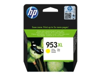 HP 953XL - 18 ml - High yield - gul - original - blister - patron - för Officejet Pro 77XX, 82XX, 87XX