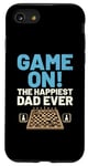iPhone SE (2020) / 7 / 8 Game On The Happiest Dad Ever Board Game Chess Player Case