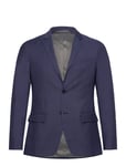 Birdseye Wool Slim Blazer Suits & Blazers Blazers Single Breasted Blazers Navy Calvin Klein