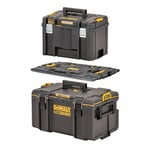 DeWALT DWST08017-9 TSTAK-väskeset - ToughSystem 2.0 - 3-i-1-adapter