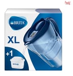 BRITA Marella XL MAXTRA+ Plus 3.5L Water Filter Table Jug with 1 Cartridge, Blue