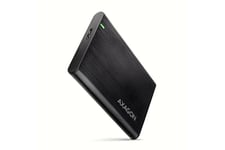 Axagon EE25-A6M drevkabinet HDD/SSD-kabinett Sort 2,5&quot;