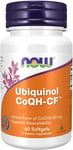 Now Foods, Ubiquinol Coq10, Kaneka Ubiquinol, 50Mg, 60 Softgels, Lab-Tested, Glu