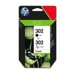 HP NO302 INK CARTRIDGES COMBO 2-PACK BLISTERED