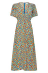 Bellavista Midi Dress - Mohina Floral Print-Blue
