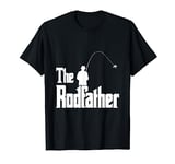 The Rodfather Funny Fisherman T Shirt Sea, Fly Fishing Tee T-Shirt
