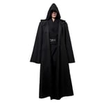 Clyine Creative Jedi Warrior Cloak Darth Vader Cloak For Halloween Cosplay Costume Robe,black