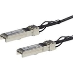 StarTech.com Câble SFP+ à connexion directe compatible Cisco SFP-H10GB-CU2-5 - DAC de 2,5 m (SFPH10GBCU25)