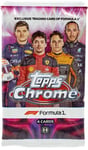Topps Chrome Formel 1 Racing 2023 Hobby Booster Pack Topps Chrome Formel 1 Racing - Kortspill fra Outland
