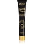 Delia Cosmetics Total Cover vedenkestävä meikkivoide SPF 20 Sävy 52 Ivory 25 g