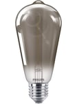 Philips LED-glödlampa Classic Edison 2,3W/818 (11W) Smoky E27
