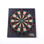 Art Board with Darts, 18 Inch Dart Board Set for Adults, Darts for Electronic Dart Board with 6 Soft Tip Darts and Automatic Scoring for Leisure and Entertainment