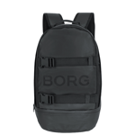 Borg Duffle Backpack, Black Beauty