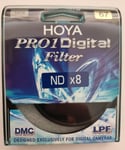 Genuine Hoya 67mm ND8 Super Thin Pro1 DMC Digital Multi Coated Filter