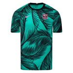 Nike Barcelona Tränings T-Shirt Breathe Pre Match - Grön/Svart/Rosa adult