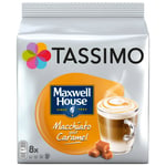 Café Dosettes Latte Macchiato Caramel Maxwell House Tassimo - Le Paquet De 8 Dosettes
