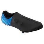 Shimano Clothing Men's, S-PHYRE Tall Shoe Cover, Black, Size XXL (47-49)