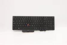 Lenovo ThinkPad T15g 2 P15 2 UK Backlit Keyboard Black 5N21B44352