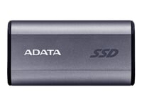 Adata Sc750 - Ssd - 2000 Gb - Extern (Portabel) - Usb 3.2 Gen 2 (Usb-C Kontakt) - Svart Titan
