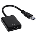 Adaptateur USB 3.0 vers HDMI - Noir