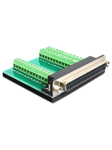 DeLOCK Adapter Sub-D 37 pin female > Terminal Block 39 pin