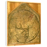 Mappa Mundi, c.1290 (vellum) by Richard of. - Canvas - Medium - 30x45cm