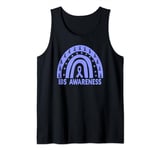 Irritable bowel syndrome IBS awareness month periwinkle blue Tank Top