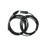SKANBATT PV Kabel  15m- 2x6mm2 MC4 kontakt i ene enden - Myk kvalitet