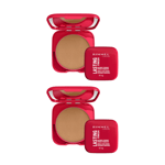 Rimmel Lasting Finish Buildable Powder Foundation 10g - 008 Soft Beige x2