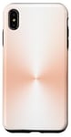 Coque pour iPhone XS Max Couleur rose simple et minimaliste
