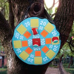 Inflatable Dart Ball Set Target Toss Garden Game Target Throw Game w/Balls Home