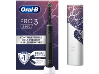 Braun Oral-B Pro 3 3500 White with Travel Case Floral Design Edition