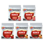 Tassimo Kenco Coffee Bundle Pods - Americano Smooth/Grande/Colombian - 5 Packs