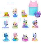 Gabby et la Maison Magique - Gabby Dollhouse - 12 Mini Figurines - Figurines Gabby Et 12 Accessoires - Boîte Univers De Jeu - Dessin Animé Jouet Gabby Et La Maison Magique - Jouet Enfant 3 Ans Et +