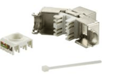 Deltaco RJ45 Keystone Jack adapter