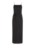 Recycled Cdc Midi Slip Dress Black Calvin Klein