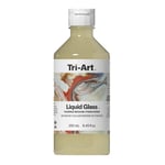 Tri-Art Liquid Glass Pouring Medium 250 ml – kan også bruges som resinlignende lak til akrylfarve