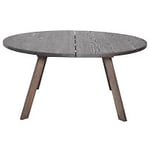 Nordic Furniture Group Belfort matbord ek oljad, mörkbrun Ø160 cm