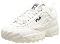 Fila Femme Disruptor Mesh Wmn Sneaker,Blanc,36 EU