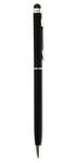C63® - BLACK PRO 2 in 1 Touch Screen Stylus Pen and Ball Point Pen. Perfect Stylus for iPad Air, iPad Mini, iPhone 4, 4S, 5 5S, 5C, Kindle Fire, Fire HD, Blackberry Q5, Q10, Samsung ACE, Galaxy S2, S3, S4, S5. Note 2, Note 3, Nokia Lumia. HTC. Sony Experi