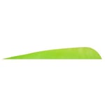 Trueflight Feathers 5" RW Parabolic 12st (Färg: Chartreuse)