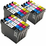 12 Ink Cartridges Fits For Epson XP-435 XP-442 XP-445 XP-452 XP-455