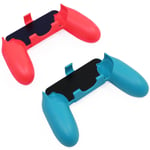 KEESIN Grip Kits Compatible with Nintendo Switch Joy-Con Thumb Grips Handle Protect Controller Case 2 Pack (Red-Blue)
