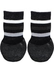 Trixie Dog Socks non-slip L-XL 2 pcs. Black