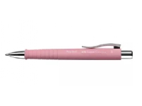 Faber-Castell Kugelschreiber Poly Ball XB1, Rosa, Blå, Clip-on retractable ballpoint pen, Extra Bred, 1 styck