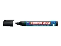 Edding 383 Flipchart - Markering - För Flipdiagram - Svart - Vattenbaserat Bläck - 1-5 Mm
