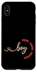 iPhone XS Max Boy Mom Ma Mama Mommy Mom Bruh Mother's Day Front And Back Case