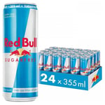 Red Bull Sockerfri 355ml x 24st
