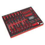 Sealey Tool Tray with Screwdriver Set 72pc - Part No. TBTP04