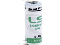 Saft LS 14500 3PFRP Specialbatteri R6 (AA) U-loddeben Lithium 3.6 V 2600 mAh 1 stk